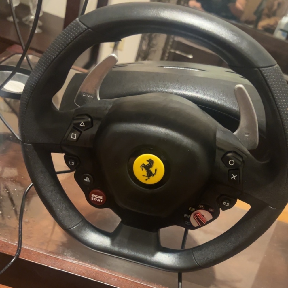 Thrustmaster wheel+pedal Ps devices